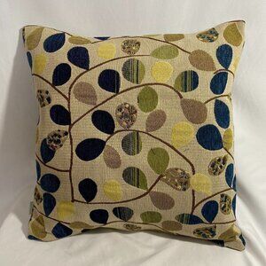 CaliTime Floral Pillow Cover